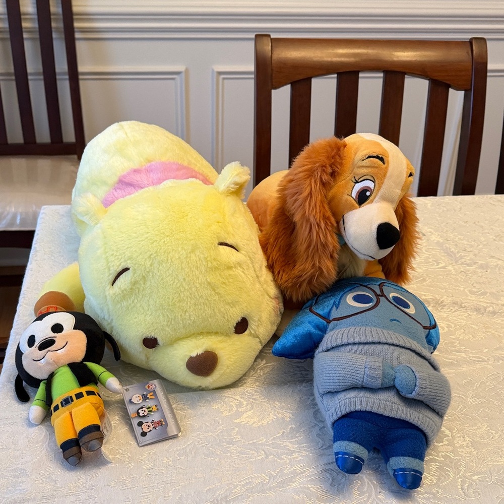 Disney Plush Set